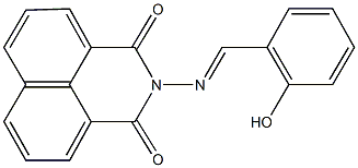 2-[(2-hydroxybenzylidene)amino]-1H-benzo[de]isoquinoline-1,3(2H)-dione 구조식 이미지