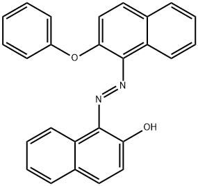 1-[(2-phenoxy-1-naphthyl)diazenyl]-2-naphthol Structure