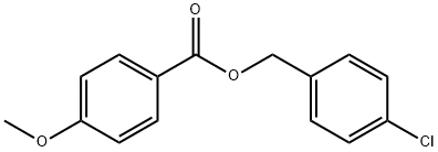 4-chlorobenzyl 4-methoxybenzoate Structure