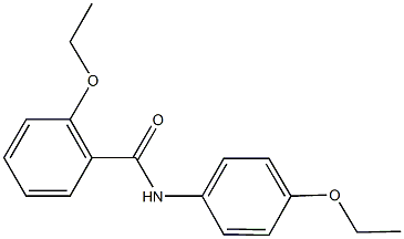 2-ethoxy-N-(4-ethoxyphenyl)benzamide 구조식 이미지