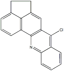 7-chloro-4,5-dihydroindeno[1,7-bc]acridine Structure