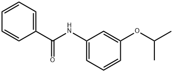 N-(3-isopropoxyphenyl)benzamide 구조식 이미지