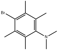 N-(4-bromo-2,3,5,6-tetramethylphenyl)-N,N-dimethylamine 구조식 이미지