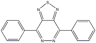 4,7-diphenyl[1,2,5]thiadiazolo[3,4-d]pyridazine 구조식 이미지