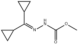 methyl 2-(dicyclopropylmethylene)hydrazinecarboxylate Structure