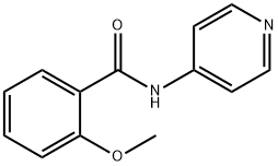 2-methoxy-N-(4-pyridinyl)benzamide 구조식 이미지