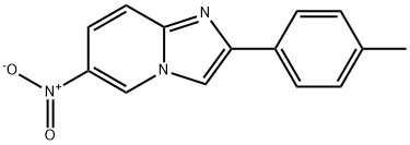 6-nitro-2-(4-methylphenyl)imidazo[1,2-a]pyridine Structure