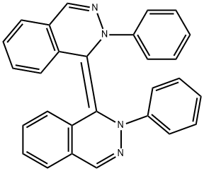 1,1'-bis[2-phenyl-1,2-dihydrophthalazin-1-ylidene] Structure