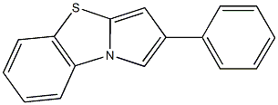 2-phenylpyrrolo[2,1-b][1,3]benzothiazole 구조식 이미지