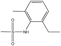 N-(2-ethyl-6-methylphenyl)methanesulfonamide 구조식 이미지