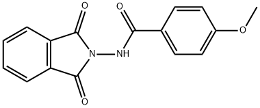 N-(1,3-dioxo-1,3-dihydro-2H-isoindol-2-yl)-4-methoxybenzamide Structure