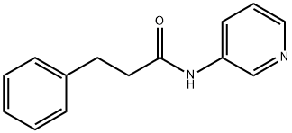 3-phenyl-N-(3-pyridinyl)propanamide 구조식 이미지