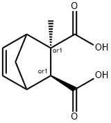 2-methylbicyclo[2.2.1]hept-5-ene-2,3-dicarboxylic acid Structure
