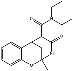 N,N-diethyl-9-methyl-11-oxo-8-oxa-10-azatricyclo[7.3.1.0~2,7~]trideca-2,4,6-triene-12-carboxamide 구조식 이미지