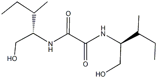 N~1~,N~2~-bis[1-(hydroxymethyl)-2-methylbutyl]ethanediamide Structure