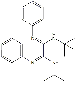 N~1~,N~2~-di(tert-butyl)-N'~1~,N'~2~-diphenylethanediimidamide 구조식 이미지