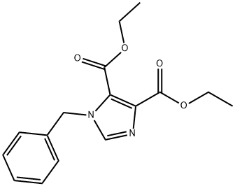 diethyl 1-benzyl-1H-imidazole-4,5-dicarboxylate 구조식 이미지