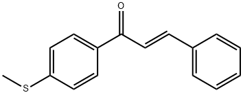 1-[4-(methylsulfanyl)phenyl]-3-phenyl-2-propen-1-one Structure