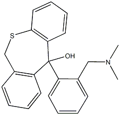 11-{2-[(dimethylamino)methyl]phenyl}-6,11-dihydrodibenzo[b,e]thiepin-11-ol 구조식 이미지