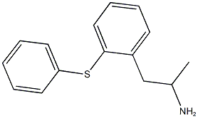 1-methyl-2-[2-(phenylsulfanyl)phenyl]ethylamine Structure