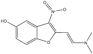 2-[2-(dimethylamino)vinyl]-3-nitro-1-benzofuran-5-ol Structure