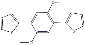 2-[2,5-dimethoxy-4-(2-thienyl)phenyl]thiophene Structure