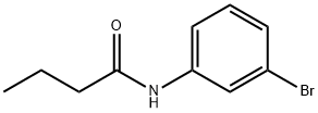 N-(3-bromophenyl)butanamide Structure