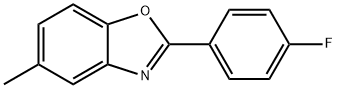 2-(4-fluorophenyl)-5-methyl-1,3-benzoxazole 구조식 이미지