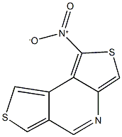 1-nitrodithieno[3,4-b:3,4-d]pyridine Structure