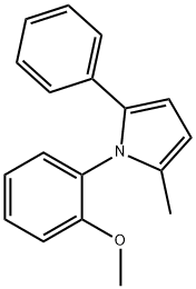 1-(2-methoxyphenyl)-2-methyl-5-phenyl-1H-pyrrole Structure