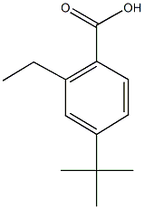 4-tert-butyl-2-ethylbenzoic acid 구조식 이미지