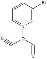 3-bromo-1-(dicyanomethylide)pyridinium 구조식 이미지