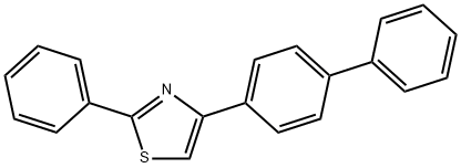 4-[1,1'-biphenyl]-4-yl-2-phenyl-1,3-thiazole Structure