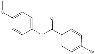 4-methoxyphenyl 4-bromobenzoate Structure