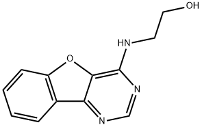 2-([1]benzofuro[3,2-d]pyrimidin-4-ylamino)ethanol Structure