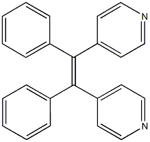 4-[1,2-diphenyl-2-(4-pyridinyl)vinyl]pyridine 구조식 이미지