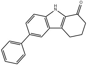 6-phenyl-2,3,4,9-tetrahydro-1H-carbazol-1-one 구조식 이미지