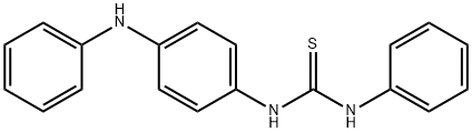 N-(4-anilinophenyl)-N'-phenylthiourea Structure