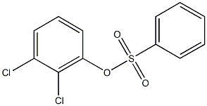 2,3-dichlorophenyl benzenesulfonate 구조식 이미지