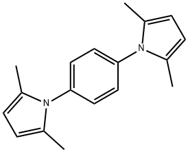 1-[4-(2,5-dimethyl-1H-pyrrol-1-yl)phenyl]-2,5-dimethyl-1H-pyrrole Structure