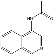 N-(4-isoquinolinyl)acetamide Structure