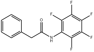 N-(2,3,4,5,6-pentafluorophenyl)-2-phenylacetamide Structure