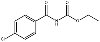 ethyl 4-chlorobenzoylcarbamate 구조식 이미지