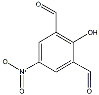 2-hydroxy-5-nitroisophthalaldehyde Structure