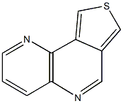 thieno[3,4-c][1,5]naphthyridine 구조식 이미지