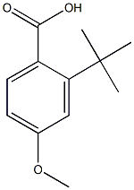2-tert-butyl-4-methoxybenzoic acid Structure