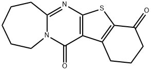 2,3,8,9,10,11-hexahydro[1]benzothieno[2',3':4,5]pyrimido[1,2-a]azepine-4,13(1H,7H)-dione 구조식 이미지