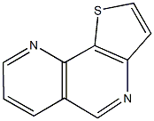 thieno[3,2-h][1,6]naphthyridine 구조식 이미지