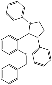 2-[2-(benzyloxy)phenyl]-1,3-diphenylimidazolidine 구조식 이미지