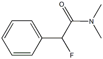 2-fluoro-N,N-dimethyl-2-phenylacetamide 구조식 이미지